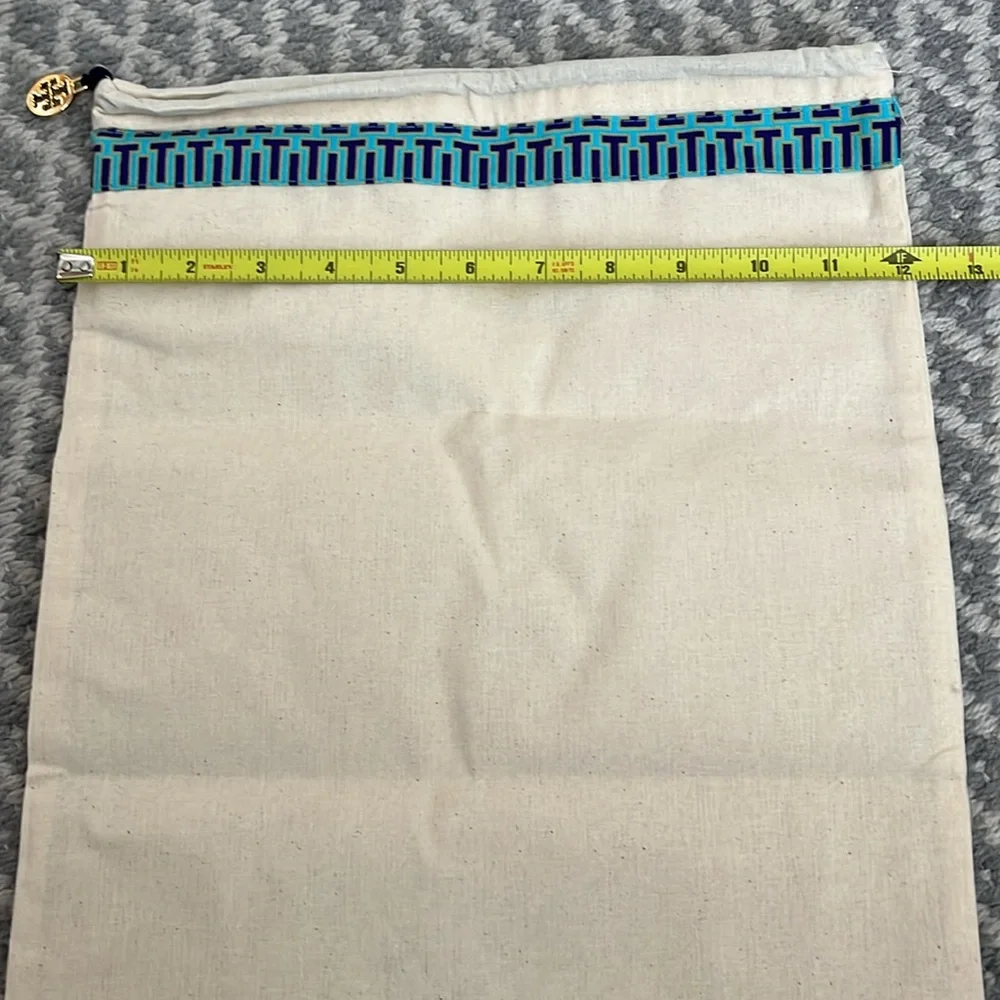 Tory Burch Dust Bag with Blue Trim